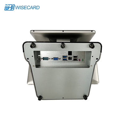 Restaurant Touch Screen POS Cash Register Dual Screen RK3399 Processor
