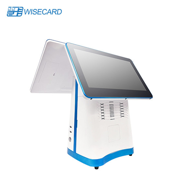 Restaurant Touch Screen POS Cash Register Dual Screen RK3399 Processor