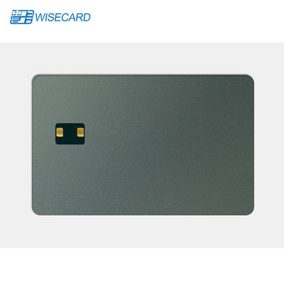 WCT Wisecard Black NFC Cards 13.56Mhz NTAG213 Metal NFC Business Card