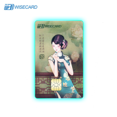 LED照明クレジット・デビットカード 360° エッジ・グロー