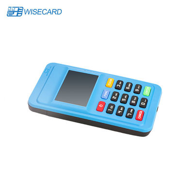PCI PTS EMV人間の特徴をもつPOSターミナル、MPOSのキーパッドが付いている移動式支払ターミナル