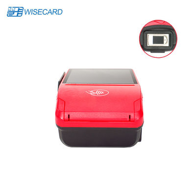 EMV PCIの移動式支払の深紅の指紋POSターミナル
