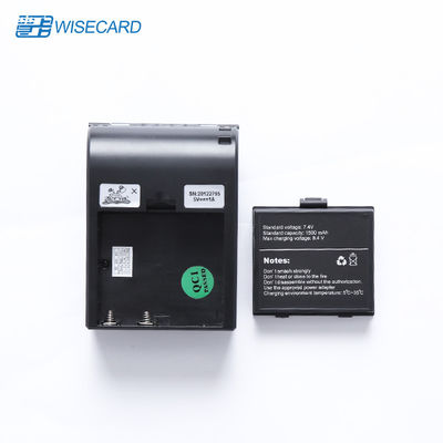 PDAの熱ポケット58mmステッカーのバーコード プリンター7.4V WCT-T30