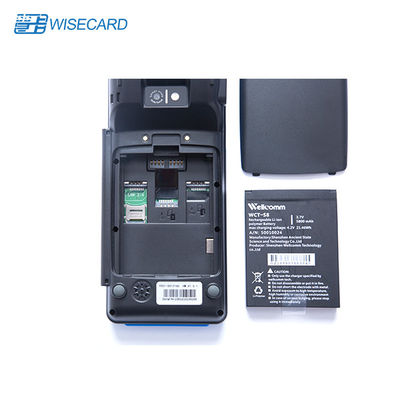 NFC 13.56MHz MTK MT8735手持ち型POS機械5.5インチPOSのサーマル プリンター