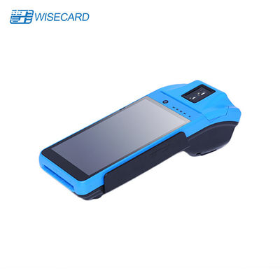 4 PSAM 16GB EMMC指紋が付いている移動式Pos機械端GPRS