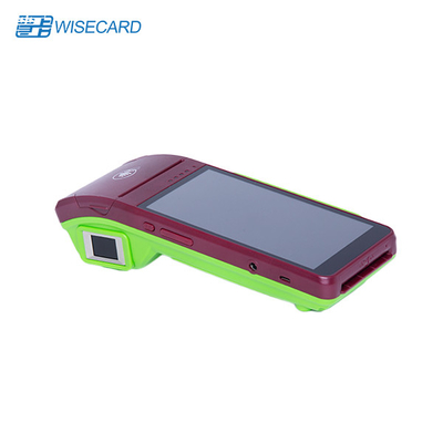 2GB LPDDR3 PBOC人間の特徴をもつ手持ち型Posターミナル5800mAh TDD LTE