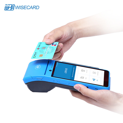 手持ち型PBOC EMV 5Mピクセル タッチ画面POSターミナルPCI 5800mAh