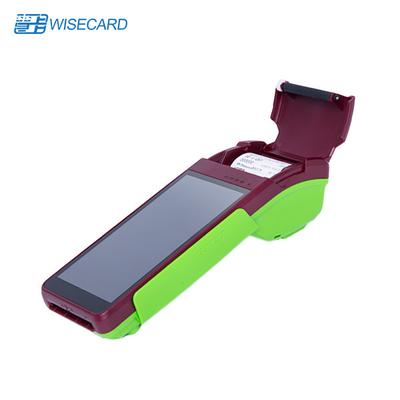 PCIのbluetoothスマートなPosターミナルScarlettの緑80mmプリンター5800mAh