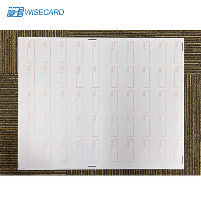 WisecardプレラミネートおよびインレイPVCPETGPCハウジング190um-500um厚さ