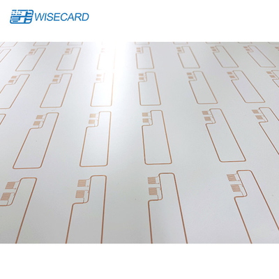 Wisecard LF/EMVのスマート カードのためのHF/UHFの破片RFID Prelamの象眼細工