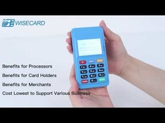 IC カード用 PCI PTS ポータブル MPOS Android 決済端末 Wisecard