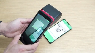 Wisecard T80N POS マシンの安全な支払い操作のデモンストレーション